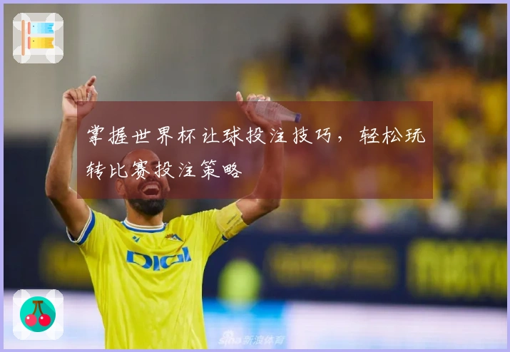 掌握世界杯让球投注技巧，轻松玩转比赛投注策略